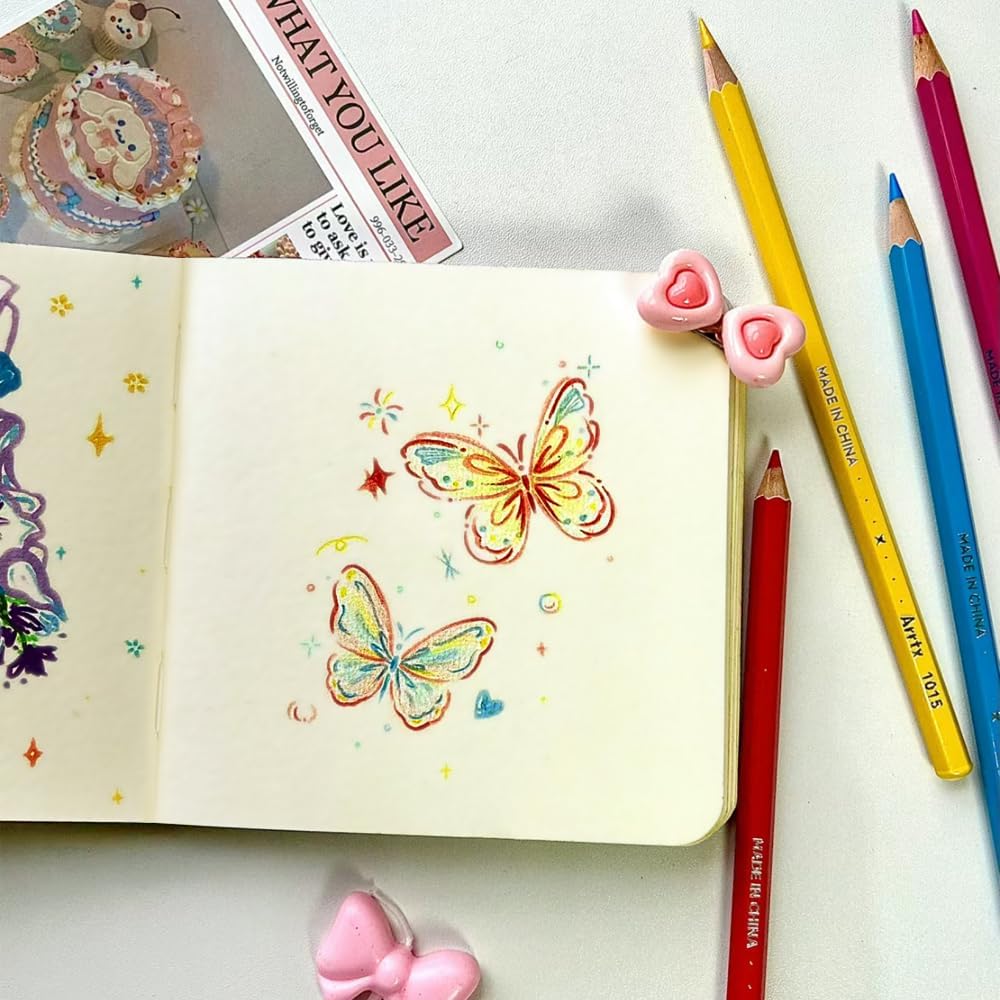 Small Square 5x5 80gsm Mini Notebooks Blank Pages Sketchbooks Travel Journal Pocket Hardcover Paint Writing Notebook Blank Diary Memo Planner Sketchbook PU Leather Cover.Yellow