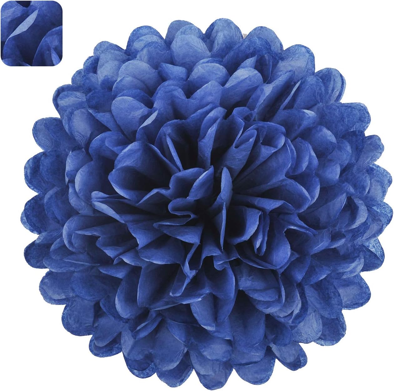 Sunflowers Party Decorations Yellow Tissue Pom Poms Paper Flowers for Classroom Baby Shower Wedding Birthday Party Backdrop Home Decoration, 10 Inch, Pack of 18