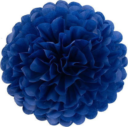 Sunflowers Party Decorations Yellow Tissue Pom Poms Paper Flowers for Classroom Baby Shower Wedding Birthday Party Backdrop Home Decoration, 10 Inch, Pack of 18