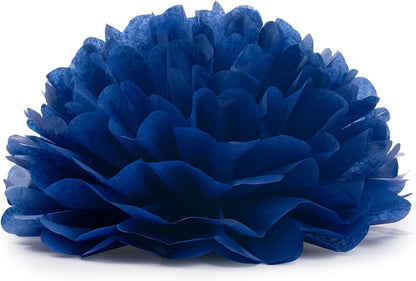 Sunflowers Party Decorations Yellow Tissue Pom Poms Paper Flowers for Classroom Baby Shower Wedding Birthday Party Backdrop Home Decoration, 10 Inch, Pack of 18