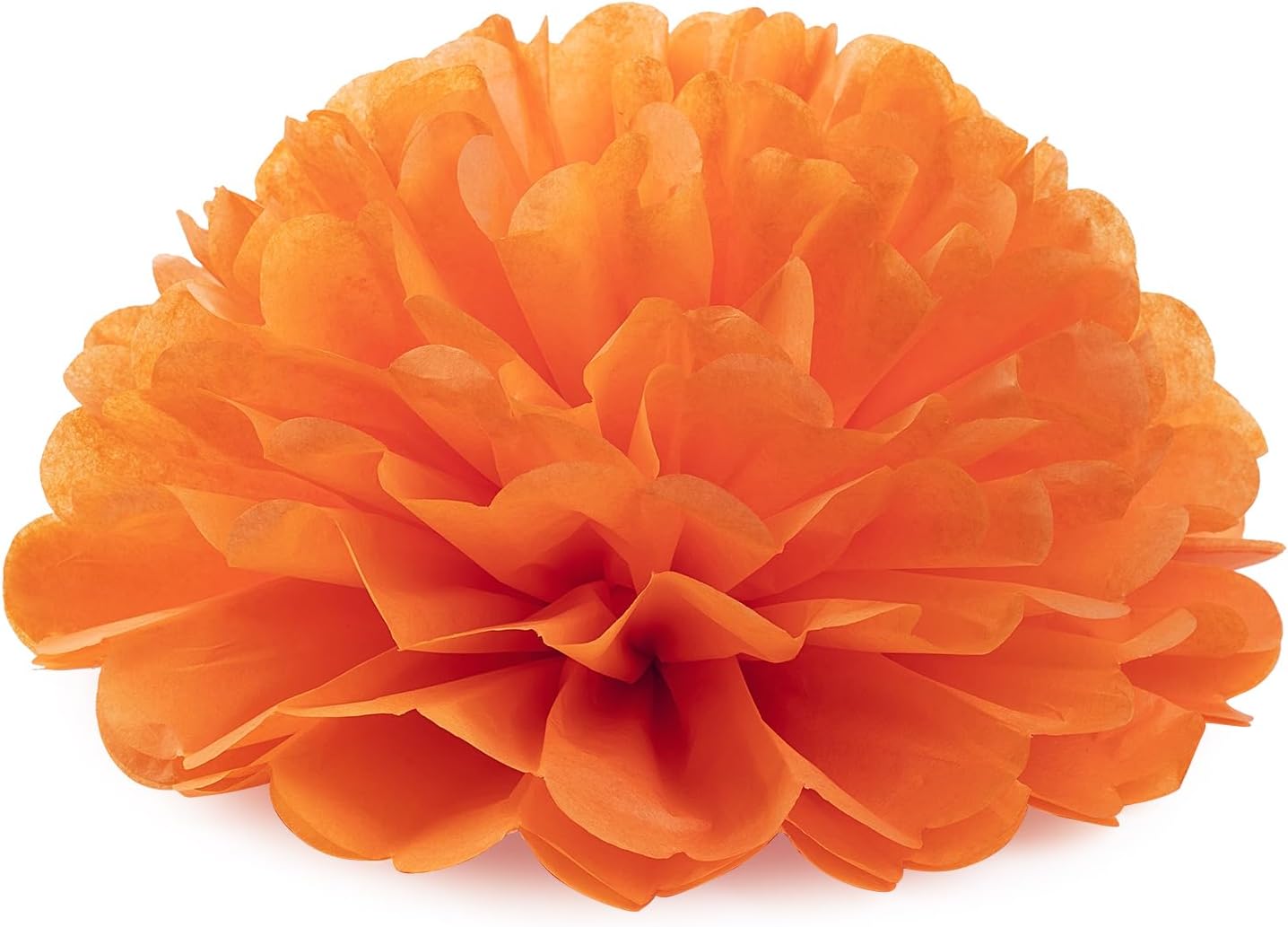 Sunflowers Party Decorations Yellow Tissue Pom Poms Paper Flowers for Classroom Baby Shower Wedding Birthday Party Backdrop Home Decoration, 10 Inch, Pack of 18