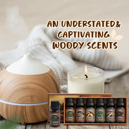 Citrus Essential Oils Set for Diffuser, Fragrance Oil | Sweet Orange, Bergamot, Lemon, Grapefruit, Mandarin Orange, Lime Scented Oil for Soap Making, Candle Making