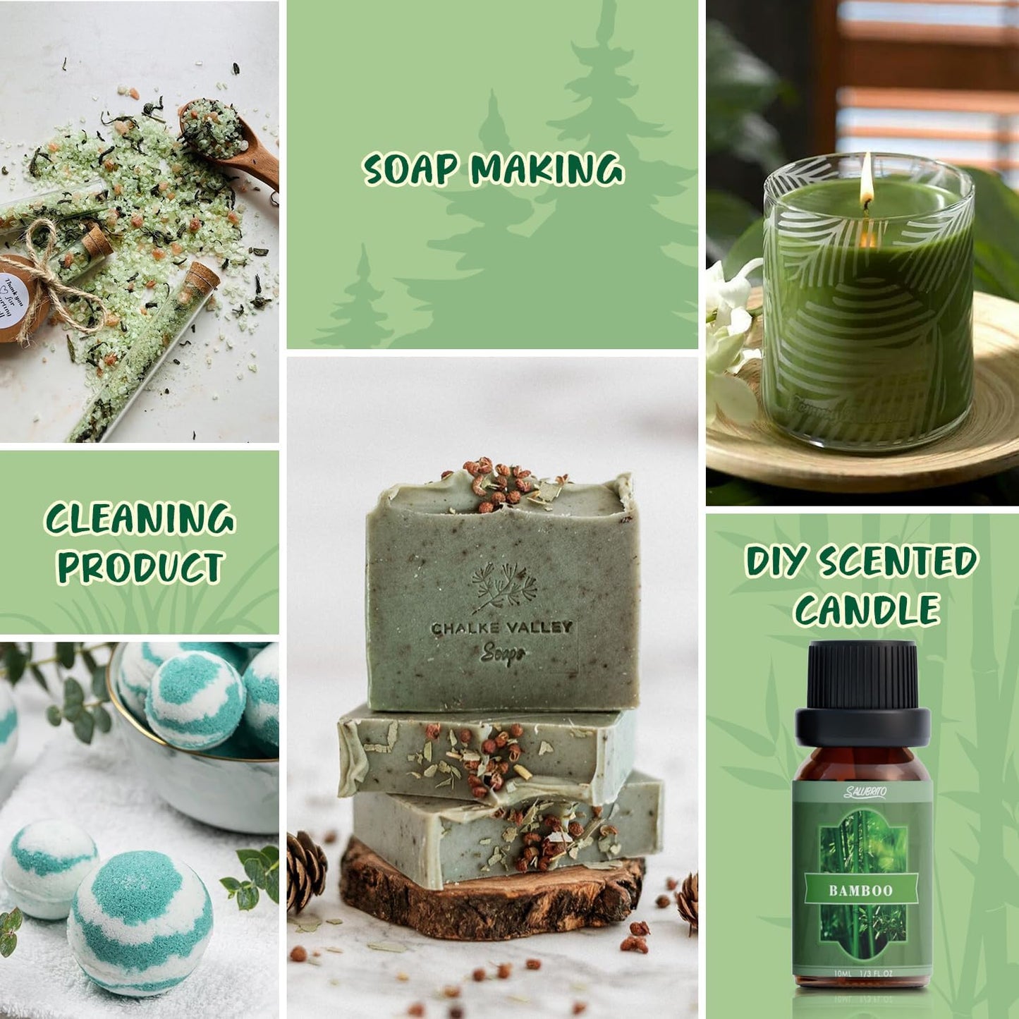 Citrus Essential Oils Set for Diffuser, Fragrance Oil | Sweet Orange, Bergamot, Lemon, Grapefruit, Mandarin Orange, Lime Scented Oil for Soap Making, Candle Making