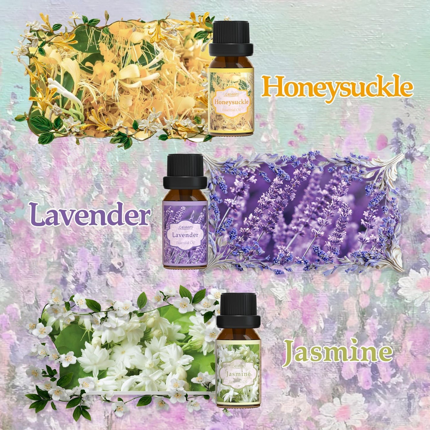 Citrus Essential Oils Set for Diffuser, Fragrance Oil | Sweet Orange, Bergamot, Lemon, Grapefruit, Mandarin Orange, Lime Scented Oil for Soap Making, Candle Making