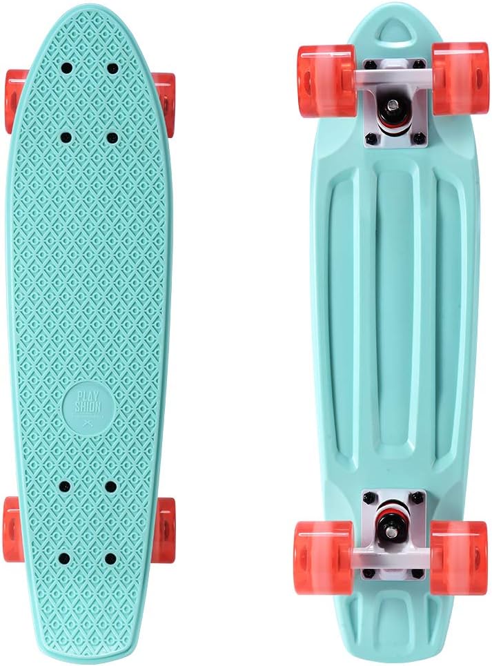 Complete Skateboards 22 Inches for Kids Boys Girls Beginners