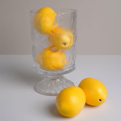 12 Pcs Fake Lemons - Realistic Artificial Lemons 3 x 2 inch Lifelike Yellow Lemons for Fruit Bowl Home Kitchen Decor Photo Props Table Decorations