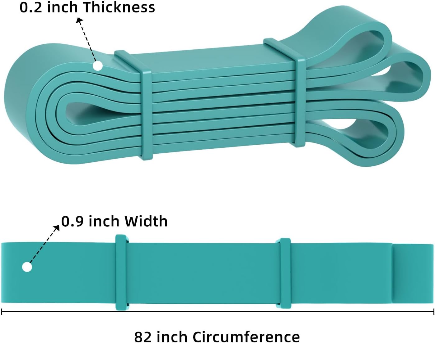 Resistance Bands, Pull Up Bands, Pull Up Assist Band Exercise Bands for Men & Women Working Out, Body Stretching, Physical Therapy, Muscle Training