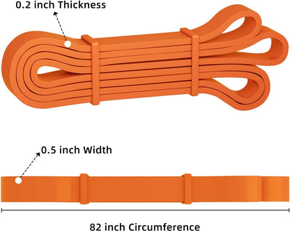 Resistance Bands, Pull Up Bands, Pull Up Assist Band Exercise Bands for Men & Women Working Out, Body Stretching, Physical Therapy, Muscle Training