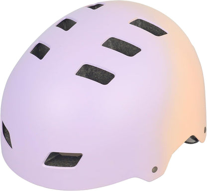 Bike Skateboard Helmet, 3 Sizes for Adult Youth Kids Women Men Boys Girls | Multi-Sport Certified Helmet for Scooter Bicycle Skate, Adjustable Lightweight Ventilated Helmet