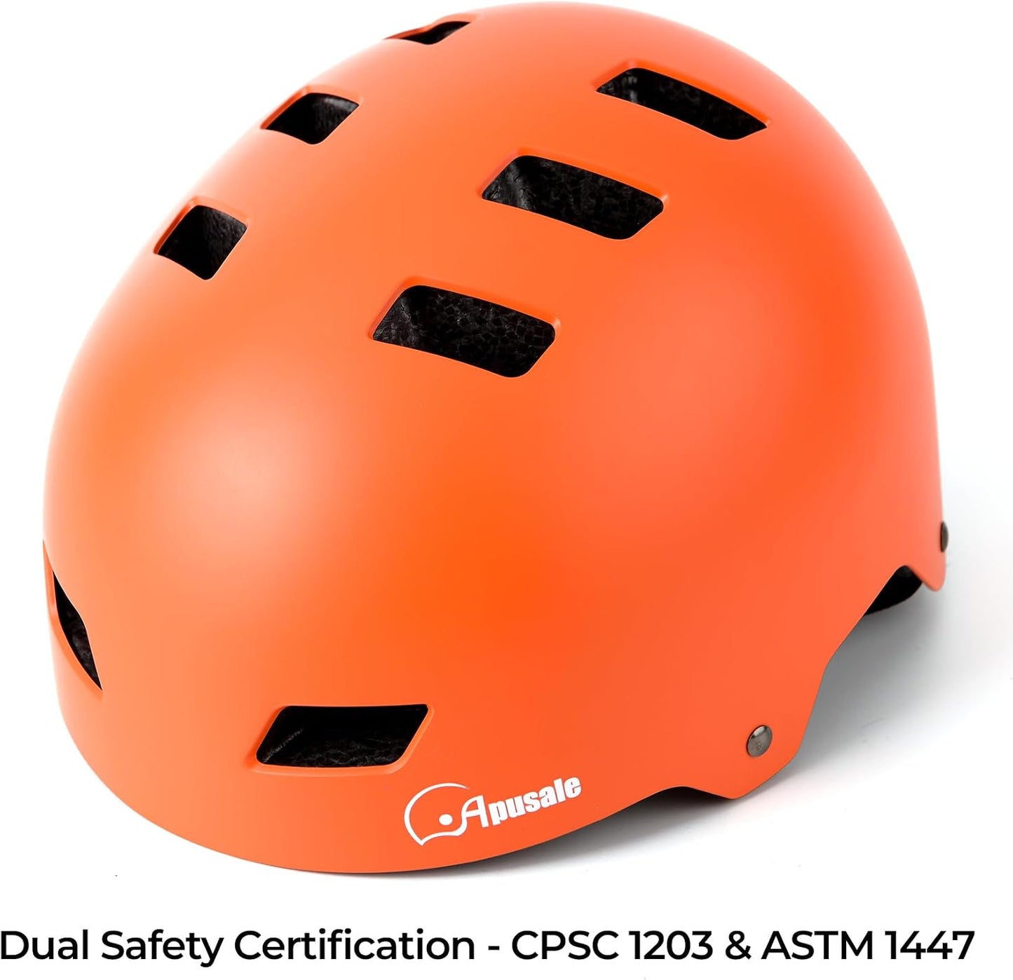 Bike Skateboard Helmet, 3 Sizes for Adult Youth Kids Women Men Boys Girls | Multi-Sport Certified Helmet for Scooter Bicycle Skate, Adjustable Lightweight Ventilated Helmet