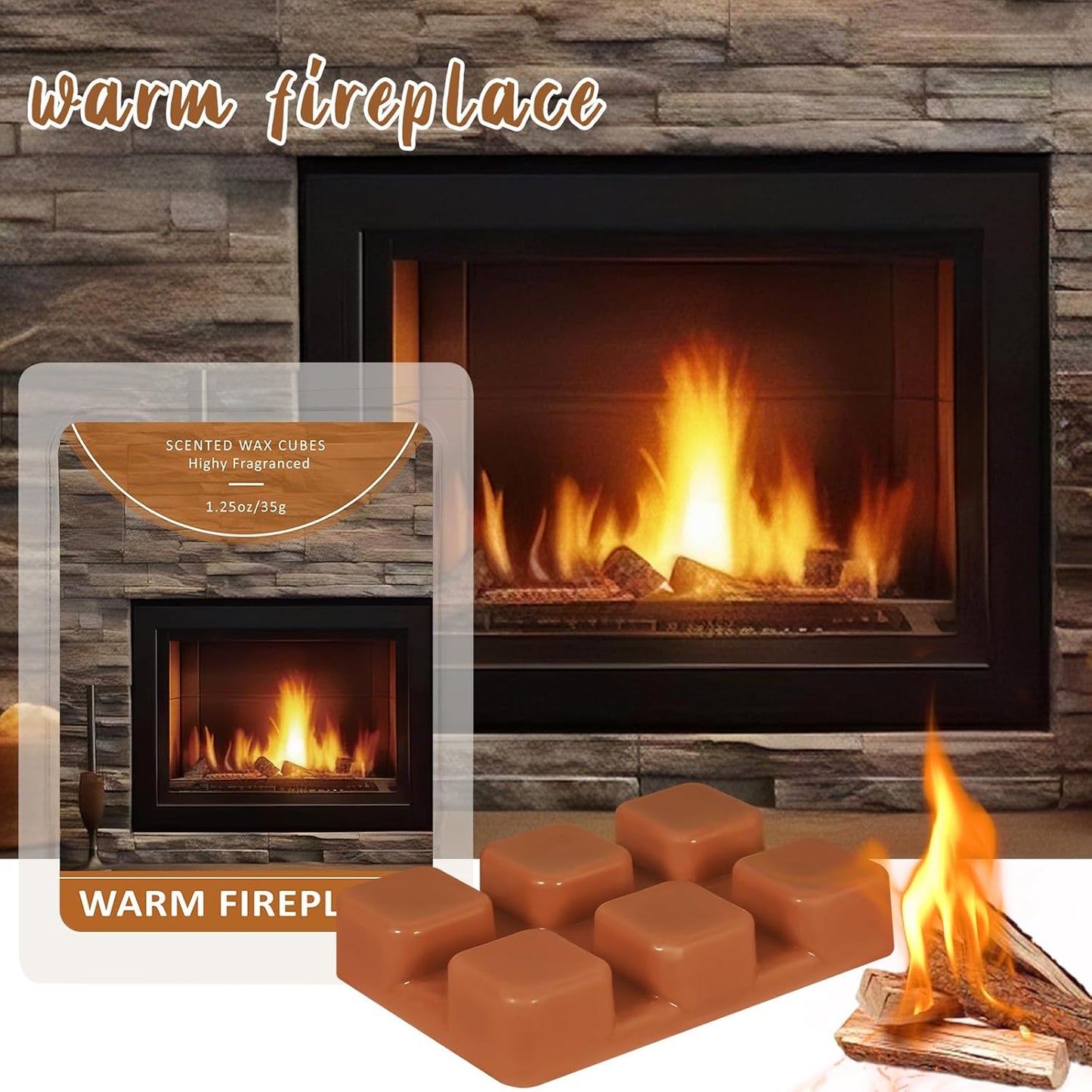 Wax Melts, Sicilian Lemon Scent, Summer Scented Wax Cubes | Natural Soy Wax Melts for Candle Making, Wax Warmer, Home Fragrance Decoration, 4-Pack