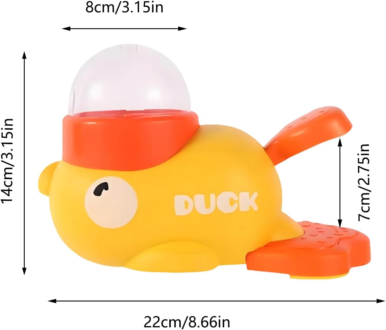 Interactive Duck Puzzle Treat Dispenser Anti-Bloat IQ Training Pet Toy | Slow Feeder Puzzle, Mental Stimulation & Anxiety Relief, Helps Reduce Vomiting and Overeating, Indoor Enrichment