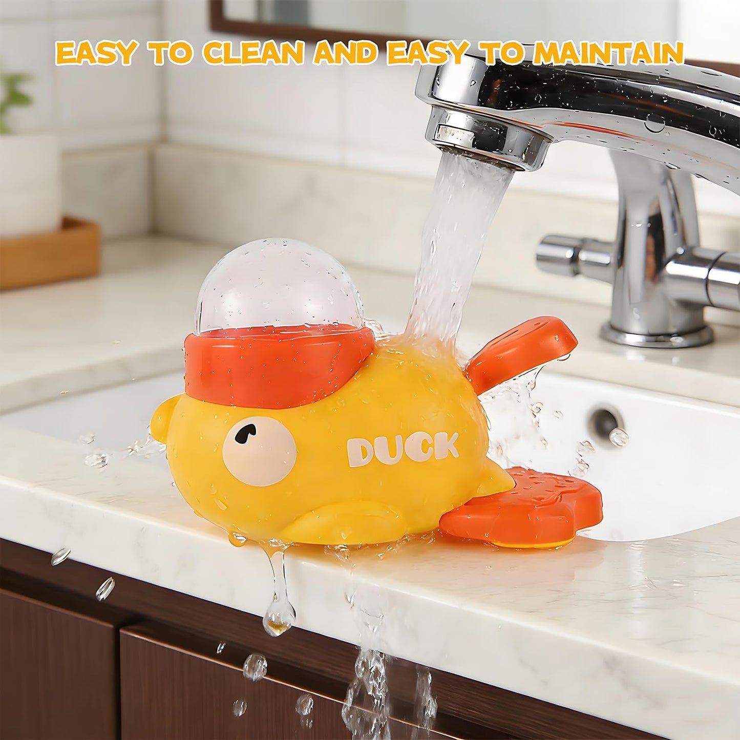 Interactive Duck Puzzle Treat Dispenser Anti-Bloat IQ Training Pet Toy | Slow Feeder Puzzle, Mental Stimulation & Anxiety Relief, Helps Reduce Vomiting and Overeating, Indoor Enrichment