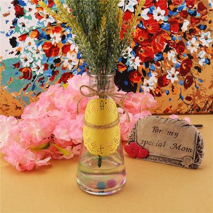 3.5inch Round Paper Lace Doilies Wedding Tableware Decoration,100pcs Yellow
