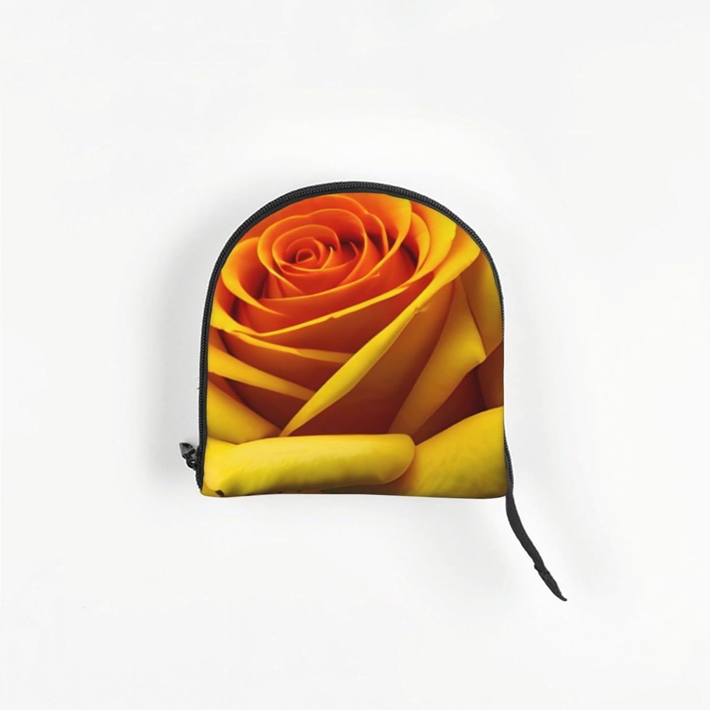 Yellow Rose Picture Print Pet Portable Shoulder Bag, Foldable Pet Bag 13.4 X 6.1 X 10.2 Inches for Subway/Shopping/Hiking