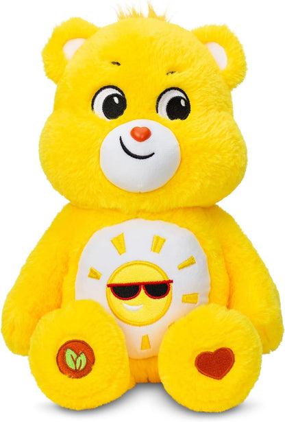 14" Funshine Bear Plushie - Medium Size - Yellow Plush for Ages 4+ – Perfect Stuffed Animal Holiday, Birthday Gift, Super Soft and Cuddly – Good For Girls and Boys, Employees, Collectors