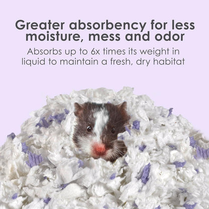 Clean & Cozy Paper Bedding with Lavender, Made for Small Animals, 24.6 Liters