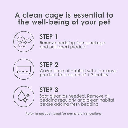 Clean & Cozy Paper Bedding with Lavender, Made for Small Animals, 24.6 Liters