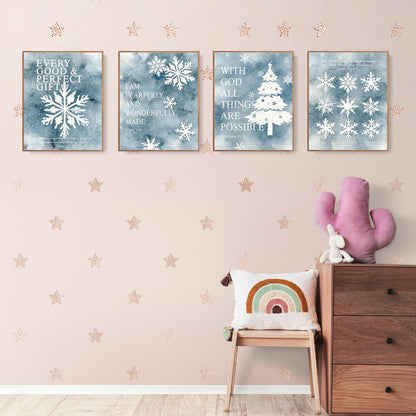 Coquette Yellow Bow Wall Art Decor Posters, Butter Yellow Bow Room Bedroom Bathroom Dorm Wall Art Decor Aesthetic for College Teen Girls Gifts, Inspirational Bible Verses Bow Wall Decor, 10x8 Inch Set of 4 Pcs Bow Pictures (UNFRAMED)