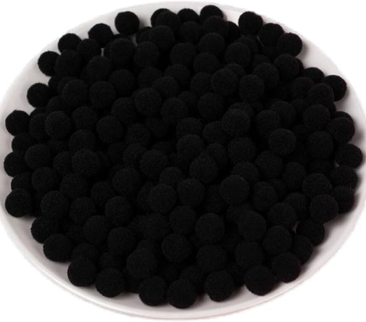 100 Pieces Pom Poms Yellow and White, 1.2 inch Large Craft Pompoms, Soft Fluffy Puff Balls for DIY Arts and Bulk Craft Making Decorations Supplies (Yellow Series, 3 cm / 30 mm)