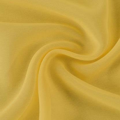 6Pack 9ft Chiffon Table Runner 14x108 Inch Sheer Romantic Table Runner for Wedding Birthday Party Bridal Shower Outdoor Decoration -Yellow