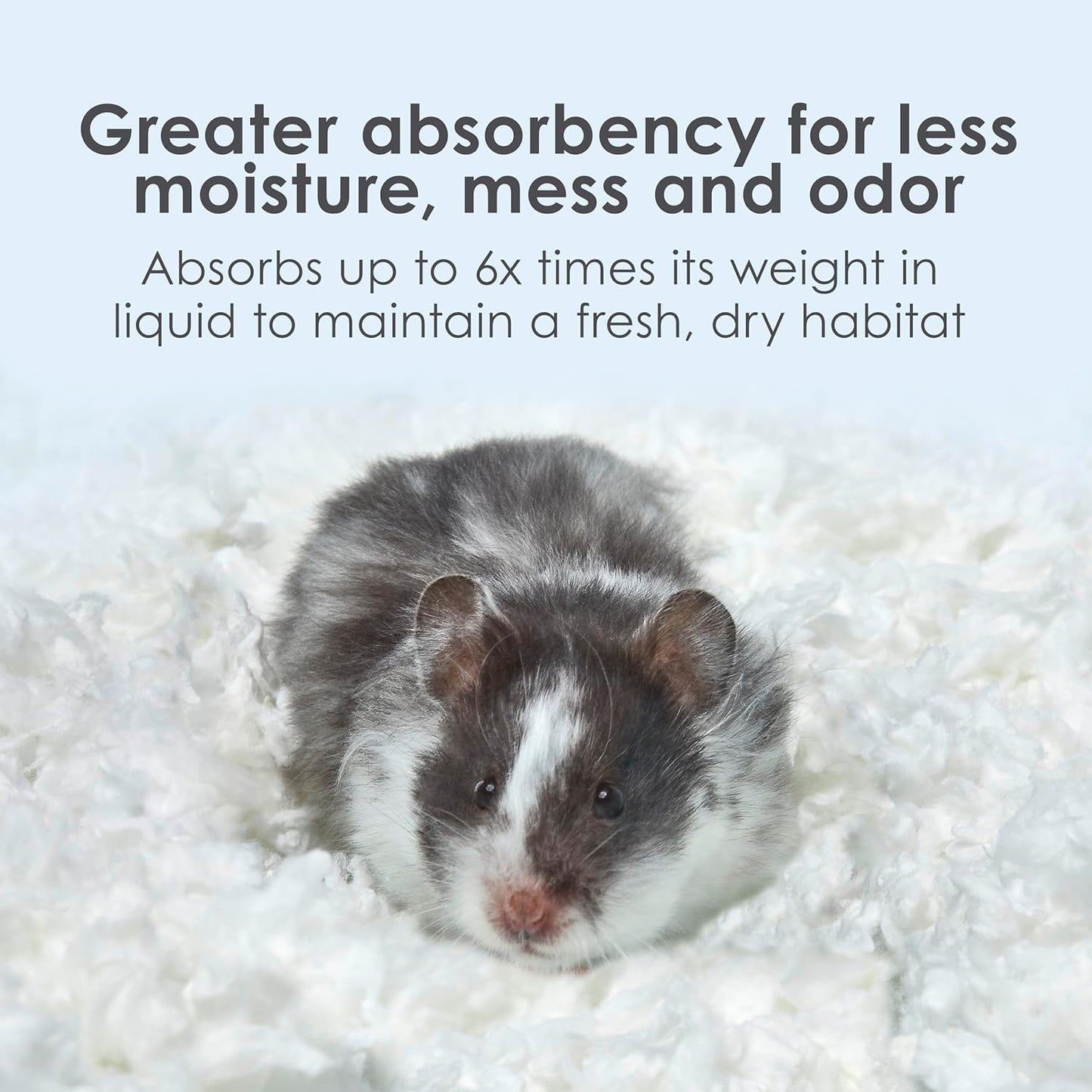 Clean & Cozy White Paper Bedding, Made for Small Animals, 85 Liters