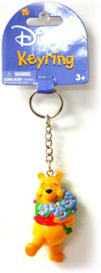 Winnie The Pooh PVC Figural Key Ring, Yellow