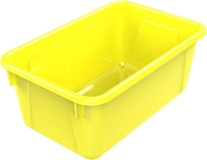 Small Cubby Bin, Yellow