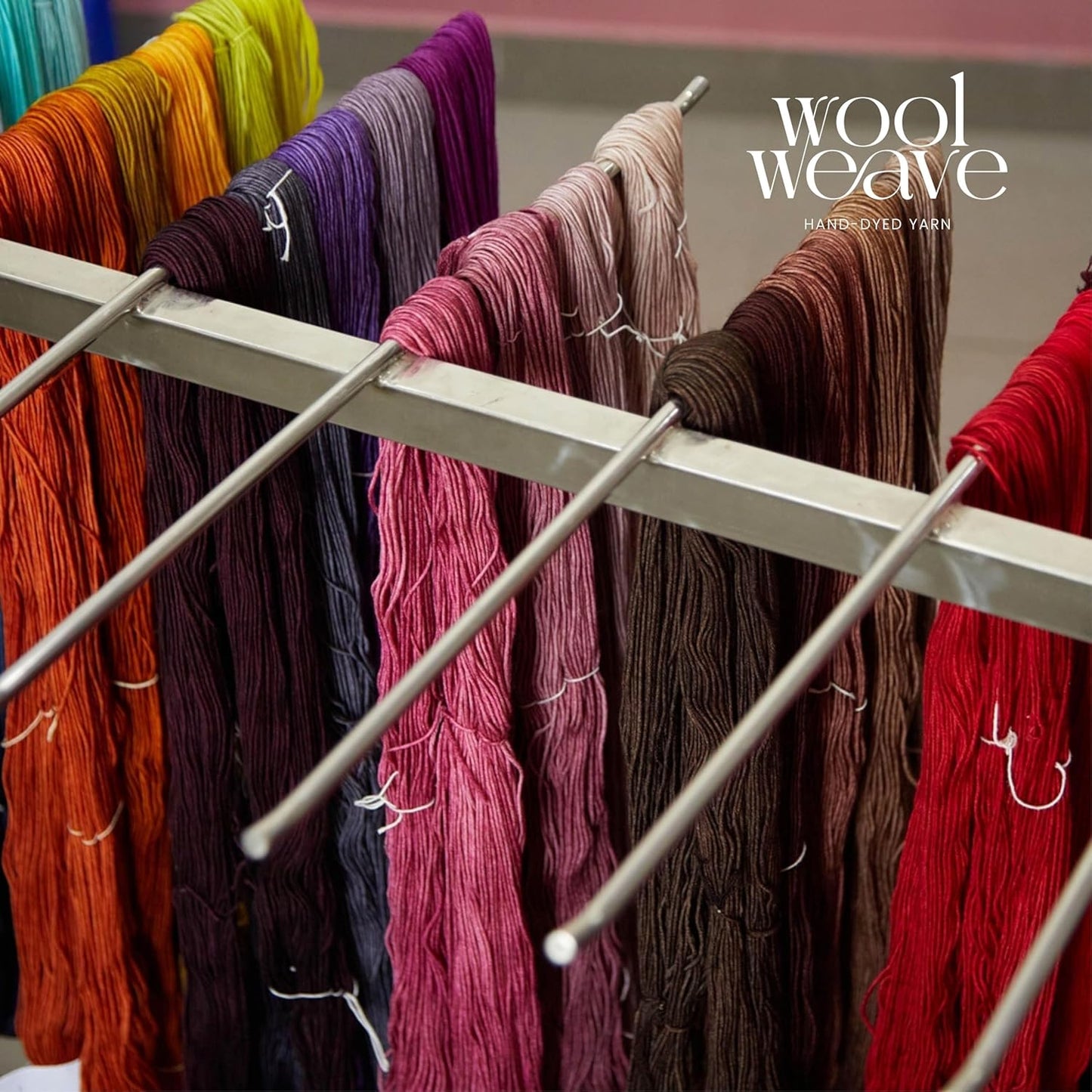 Superwash Merino Wool Yarn for Knitting & Crocheting - Premium Hand Dyed, 100gr, 240 Yards, Dk Weight - Luxurious, Soft & Durable Bright Yellow Yarn