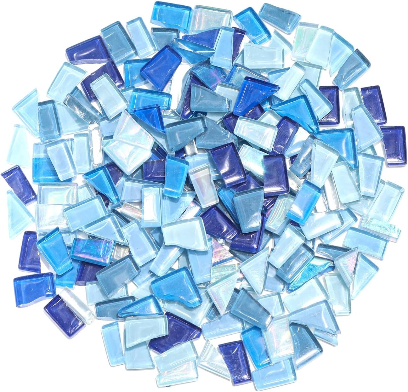 Red Yellow Mixed Irregular Mosaic Glass Mosaic Tiles Pieces, 300 Grams Mosaic DIY Set Adult Mosaic Set, Mosaic Crafts Mosaic Making Supplies