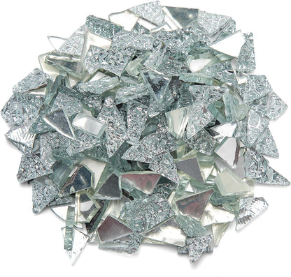 Red Yellow Mixed Irregular Mosaic Glass Mosaic Tiles Pieces, 300 Grams Mosaic DIY Set Adult Mosaic Set, Mosaic Crafts Mosaic Making Supplies