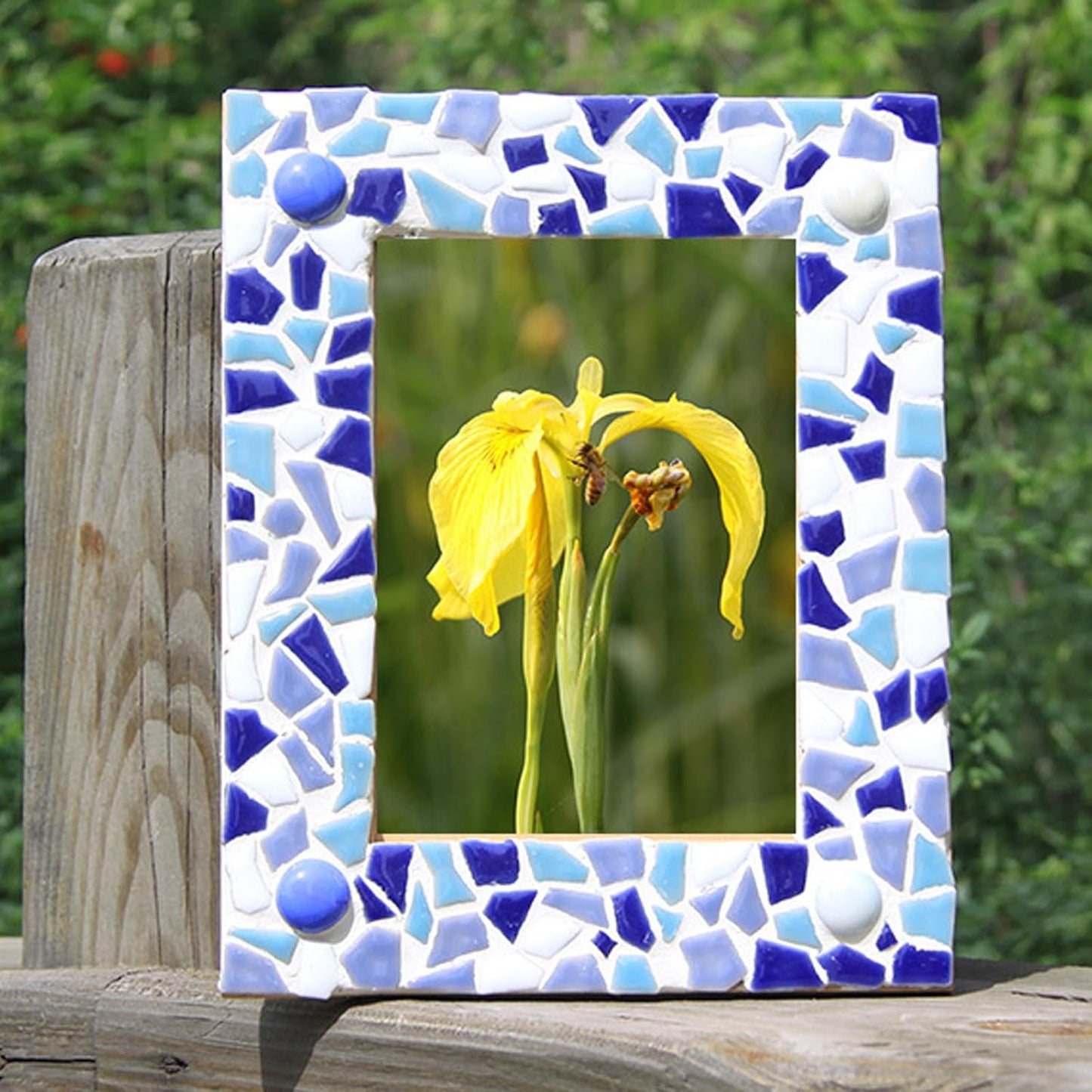 1.1 LB Irregular Ceramic Mosaic Tiles for Crafts, Mosaic Tiles for Crafts Bulk, Mosaic Pieces for Crafts, Stepping Stones, Decoration, and More, DIY Stepping Stone Kit