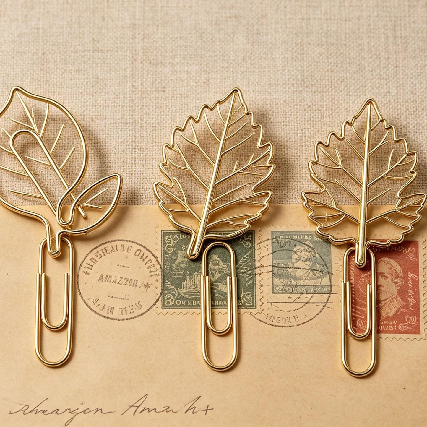 Lemon Shaped Paper Clips, 100PCS Metal Office Supplies for Home School Desk Organizers, Decorative Bookmarks Planner Clips for Clipboards Notebooks Books