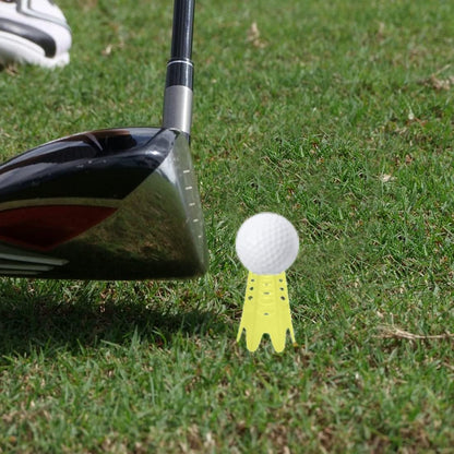 Golf Simulator Tees for Indoor & Outdoor Practice | Plastic Golf Mat Tees for Winter Turf and Driving Range