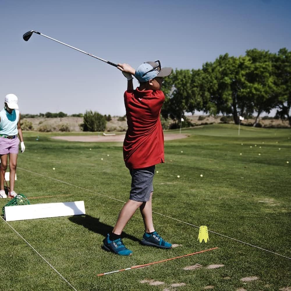 Golf Simulator Tees for Indoor & Outdoor Practice | Plastic Golf Mat Tees for Winter Turf and Driving Range