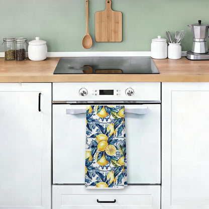 Lemon Kitchen Towels, Lemon Decorative Hand Tea Dish Towels for Bathroom, Kitchen, Kids' Hand Towels 16x24 Inch