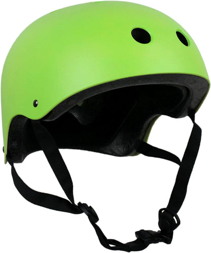 Skateboard Helmet and Pads Combo Includes Helmet, Knee Pads, Elbow Pads, Wrist Guards - Choose Size and Color
