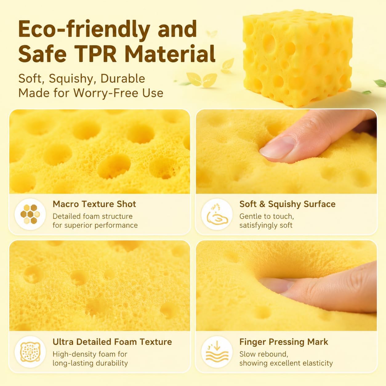 2 Pack Big Cheese Squishy, Fake Cheese Stress Ball, Slow Rising Squishy Toys, Squeeze Cheese Squishys Cheap, Suitable for Adults and Children, as Well as squishies for Girls.