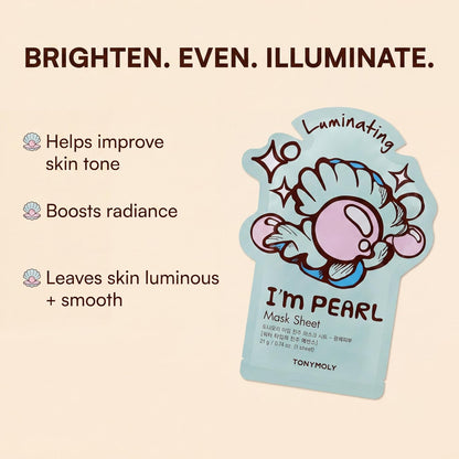 TONYMOLY I’m Pearl Luminating Sheet Mask