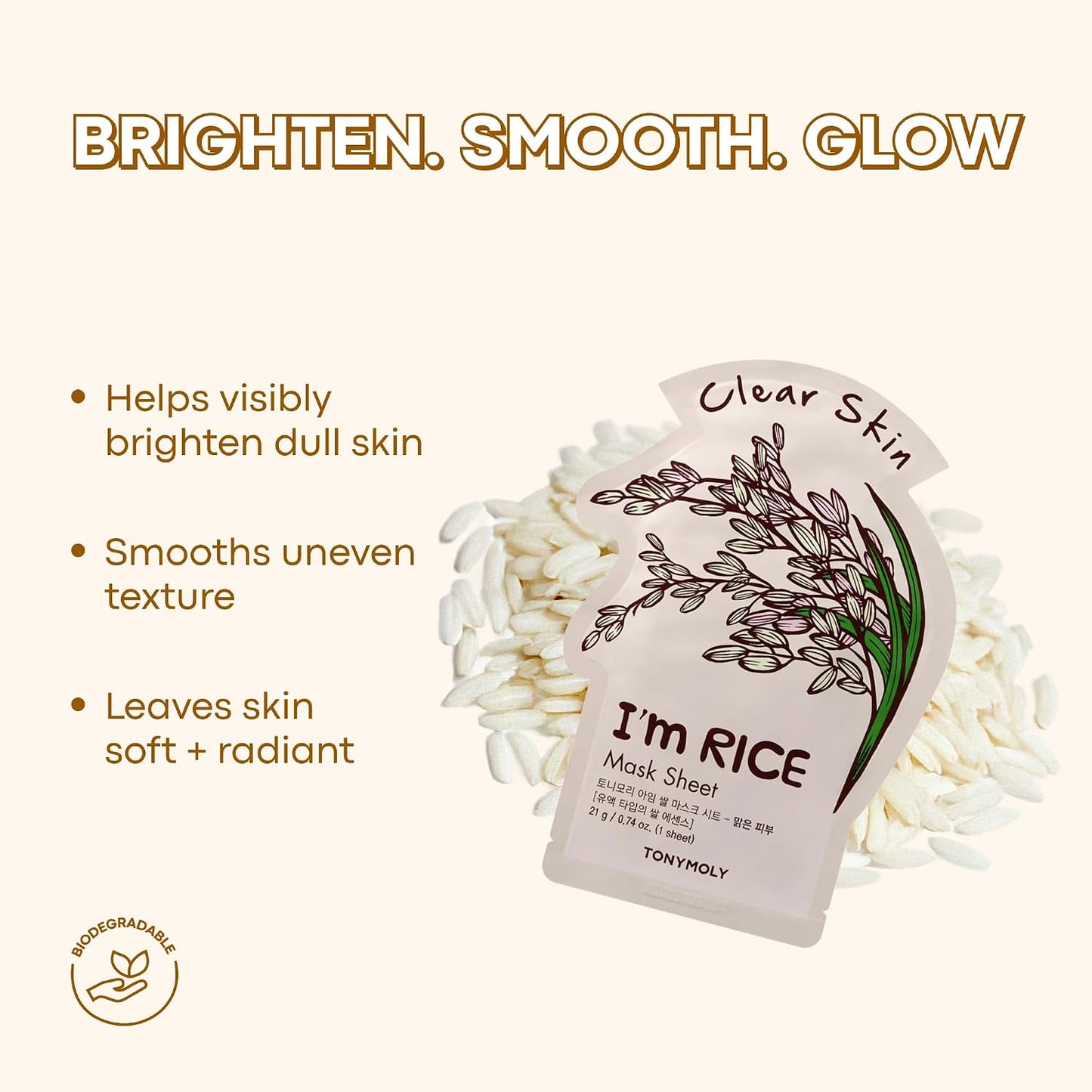 TONYMOLY I’m Pearl Luminating Sheet Mask