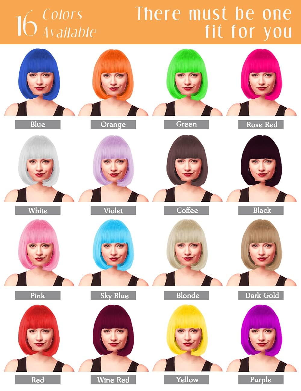 Neon Green Wig and Party Sunglasses, Rainbow Wig with Neon Glasses Wigs for Women, Short Light Lime Green Wigs - Bachelorette Party Decorations Favors (Lemon Green)