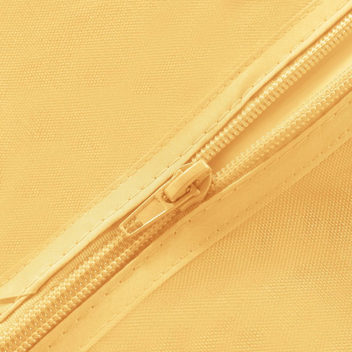 Table Cover Outdoor and Indoor Tablecloth - Washable Waterproof Wrinkle Free Table Cloth with Zipper and Umbrella Hole for Spring/Summer/Party/Picnic/BBQS/Patio Yellow 60x102 inch
