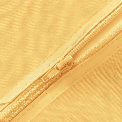 Table Cover Outdoor and Indoor Tablecloth - Washable Waterproof Wrinkle Free Table Cloth with Zipper and Umbrella Hole for Spring/Summer/Party/Picnic/BBQS/Patio Yellow 60x102 inch