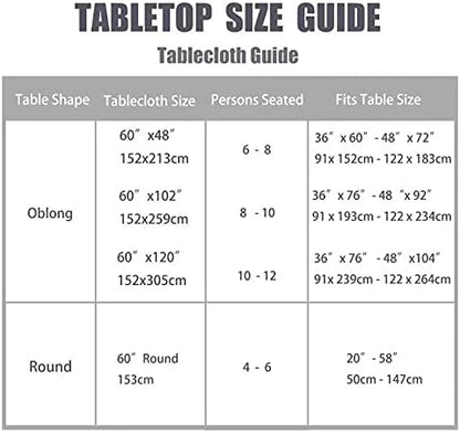 Table Cover Outdoor and Indoor Tablecloth - Washable Waterproof Wrinkle Free Table Cloth with Zipper and Umbrella Hole for Spring/Summer/Party/Picnic/BBQS/Patio Yellow 60x102 inch