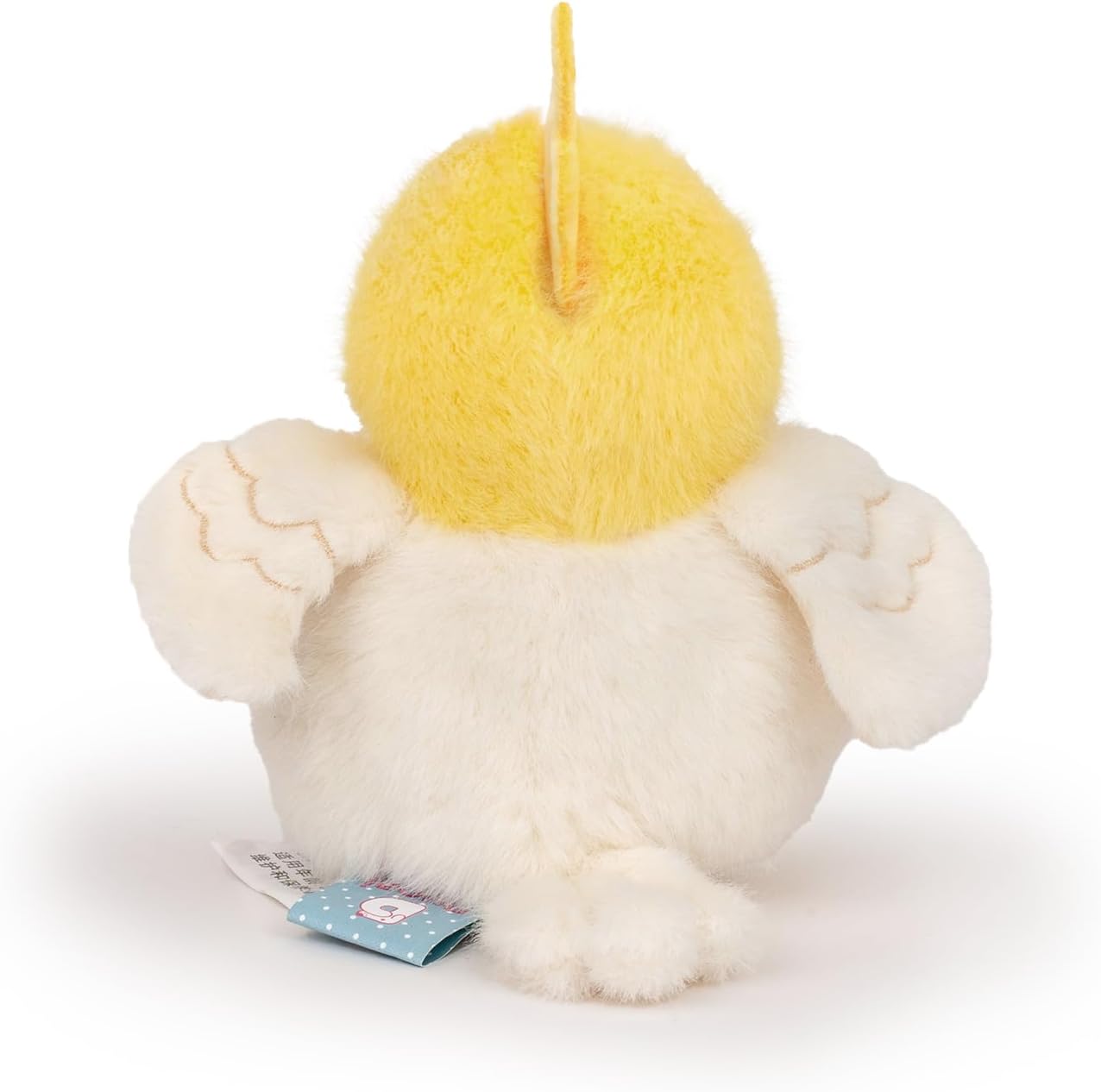Realistic Yellow Cockatiel Parrot Bird Stuffed Animal Cute Plush Bag Pendant Simulation Bird Toys for Kids Pendant Doll Birthday Gift Decoration(Cockatiel Plush)