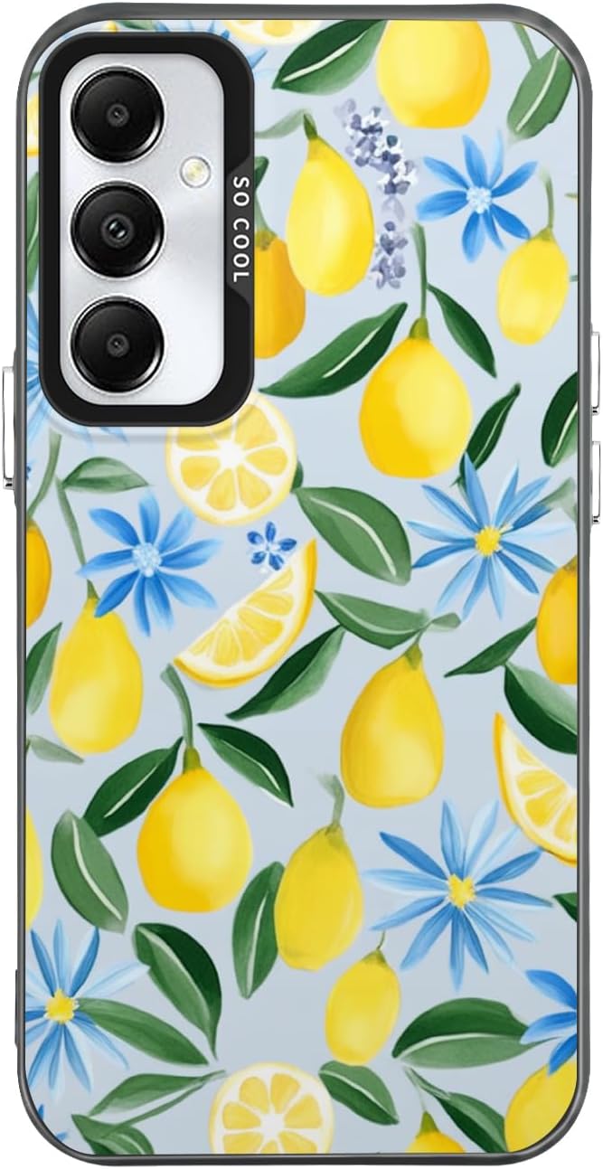 Case for Samsung Galaxy A25 5G Lemon | Slim Fit Thin,Stylish Women Men Protective Cell Phone Case Cover for Samsung 25A 5G Galaxy A 25 5 G