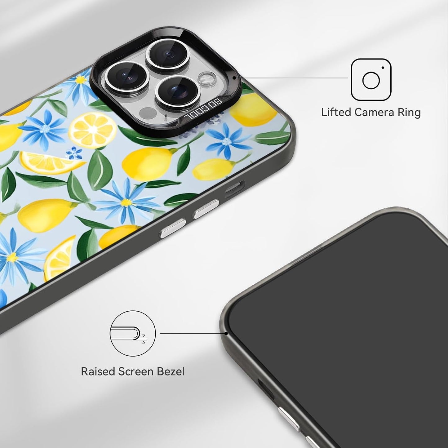 Case for Samsung Galaxy A25 5G Lemon | Slim Fit Thin,Stylish Women Men Protective Cell Phone Case Cover for Samsung 25A 5G Galaxy A 25 5 G