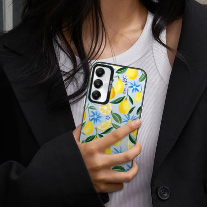 Case for Samsung Galaxy A25 5G Lemon | Slim Fit Thin,Stylish Women Men Protective Cell Phone Case Cover for Samsung 25A 5G Galaxy A 25 5 G