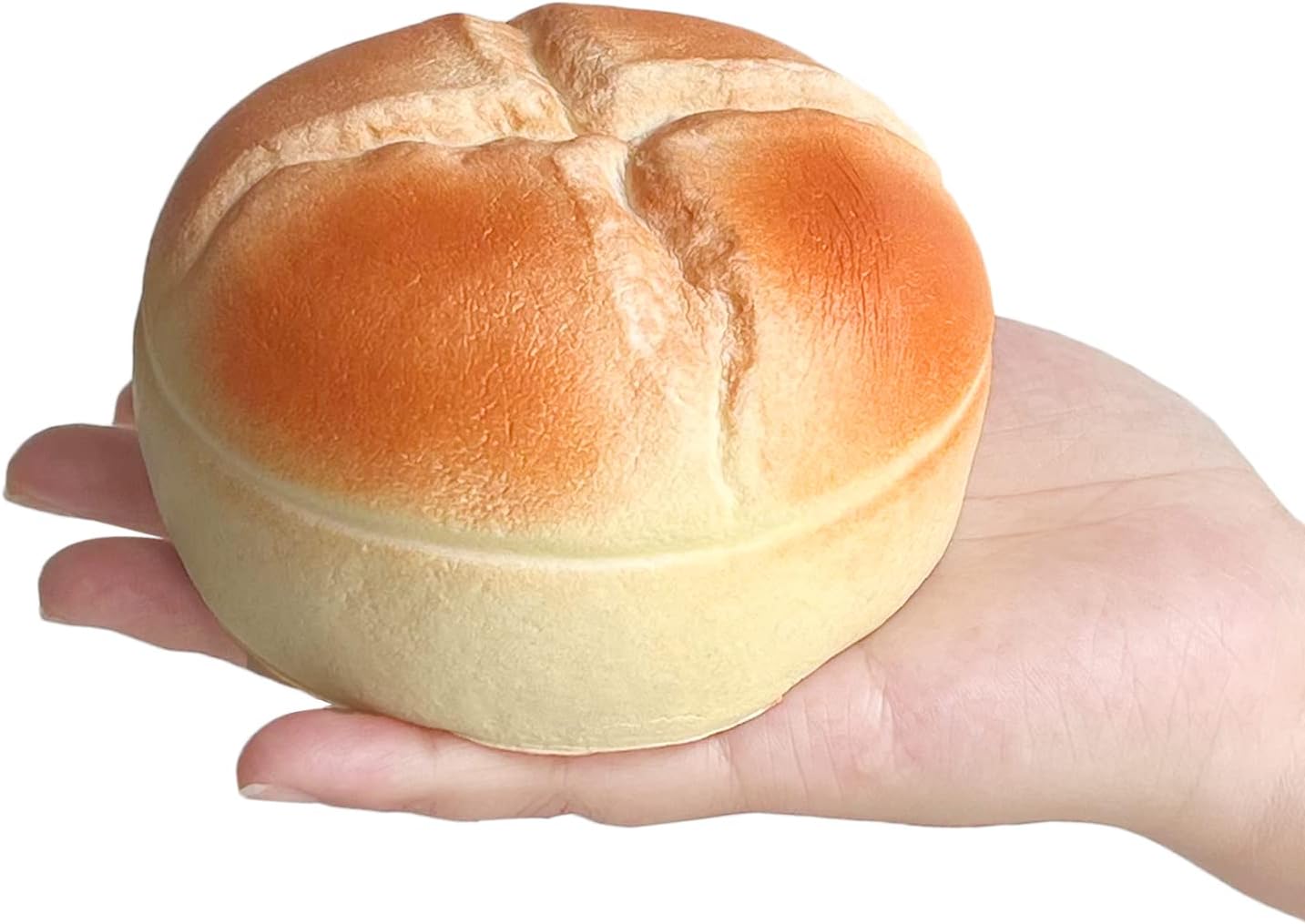 Bread Super Soft Slow Rising Squishies Toy for Kids Birthday Gift,Cute Stress Relief Simulation Lovely Squishys Scented Squishi Squeeze Toys (Yellow)