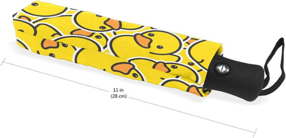 Automatic Umbrella One Touch Auto Open and Close Button Compact Travel Umbrella for Women Men Kid